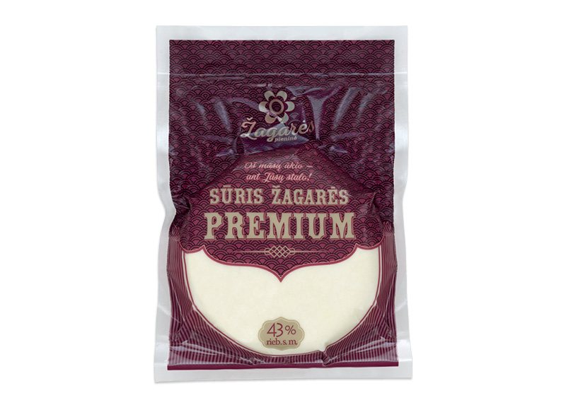 Varškės sūris ŽAGARĖS PREMIUM, 1 kg