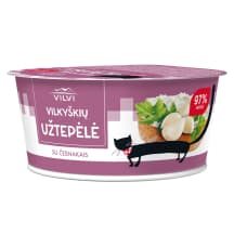 Varškės užtepėlė su čes. VILKYŠKIŲ, 18%, 150 g