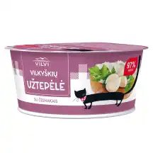 Varškės užtepėlė su čes. VILVI, 18%, 150 g