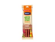 Vegan. rūkytos KABANOS dešrelės su sėmen., šalavijų sėklomis, 90 g
