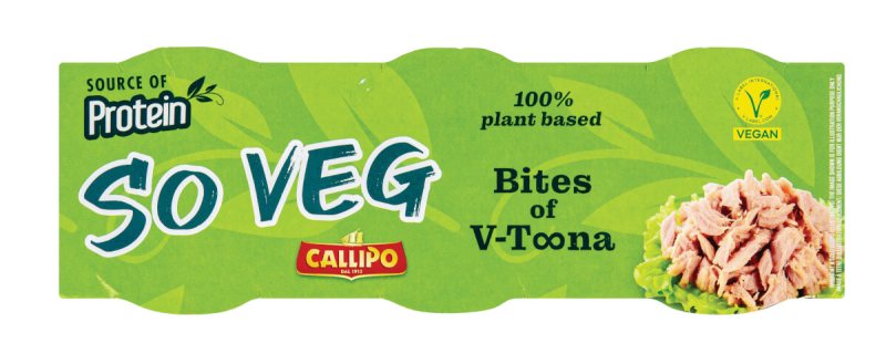 Veganiški žuvies skonio gabalėliai CALLIPO, 3 x 70 g
