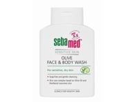 Veido ir kūno prausiklis SEBAMED su alyvuogių aliejumi, 200 ml