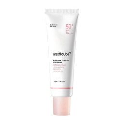 Veido kremas MEDICUBE PDRN PINK TONE UP SUN SPF50+, 50 ml