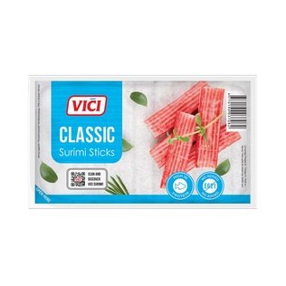 Atšaldytos krabų skonio lazdelės iš surimio VIČI CLASSIC, 300 g