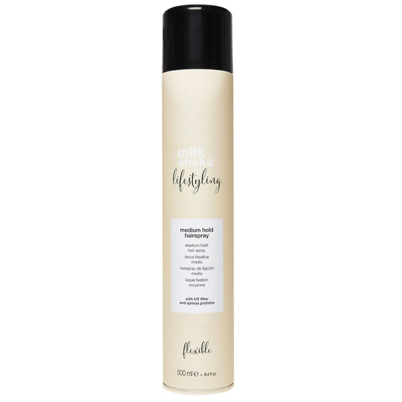Vidutinės fiksacijos plaukų lakas Milk Shake Lifestyling Hairspray, 500 ml