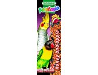 Vidutinių papūgų skanėstas su obuoliais ir medumi FANTASIA, 90 g