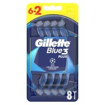 Vienk. skustuvai GILLETTE BLUE 3, 6+, 2 vnt