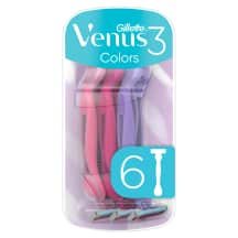 Vienk. skustuvai VENUS 3 Yel, 6 vnt