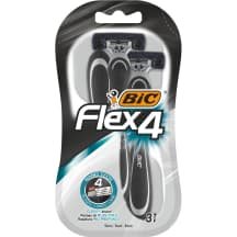 Vienkart. skust. BIC COMFORT FLEX 4, 3 vnt