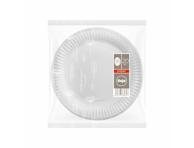Vienkartinės lėkštės ILAJA WHITE, 20vnt., 23 cm
