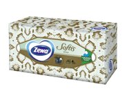 Vienkartinės nosinaitės dėžutėje ZEWA SOFTIS, 80 vnt