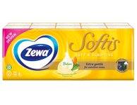 Vienkartinės nosinaitės ZEWA SOFT SENSITIVE, 10 vnt