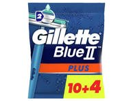 Vienkartiniai skustuvai GILLETTE BLUE 2 Plus, 10+, 4 vnt