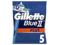 Vienkartiniai skustuvai GILLETTE BLUE II PLUS, 5 vnt