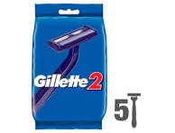 Vienkartiniai skustuvai GILLETTE II, 5 vnt