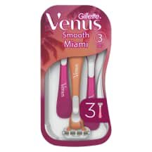Vienkartinis skustuvas VENUS MIAMI, 3 vnt