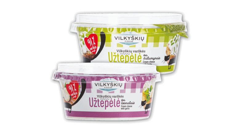 VILKYŠKIŲ varškės užtepėlė, 150 g