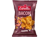 Vingiuotai pjaust. bulvių traškučiai ESTRELLA, šoninės sk., 180 g