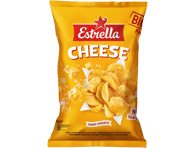 Vingiuotai pjaustyti traškučiai ESTRELLA, sūrio skonio, 180 g