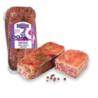 Virt. ROKIŠKIO LIEŽUVIO arba liež. ir aus. vyniotinis, 1 kg
