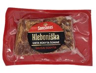 Virta rūkyta sausai sūdyta KLEBONIŠKA šoninė,a.r., 1 kg