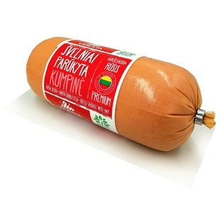 Virta ŠVELNIAI PARŪKYTA kumpinė dešra, 450 g