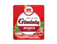 Virtas pjaustytas GIMINIŲ kiaulienos kumpis, I r., 180 g