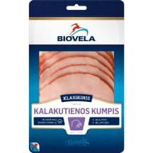 Virt.kalakut. kumpis griež. BIOVELA, Ir., 90 g