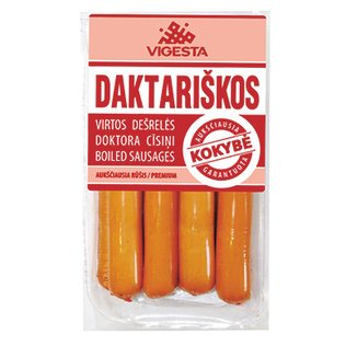 Virtos DAKTARIŠKOS dešrelės KOKYBĖ, 700 g