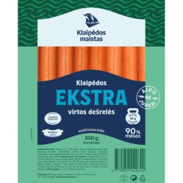 Virtos dešrelės KLAIPĖDOS ekstra, 300 g