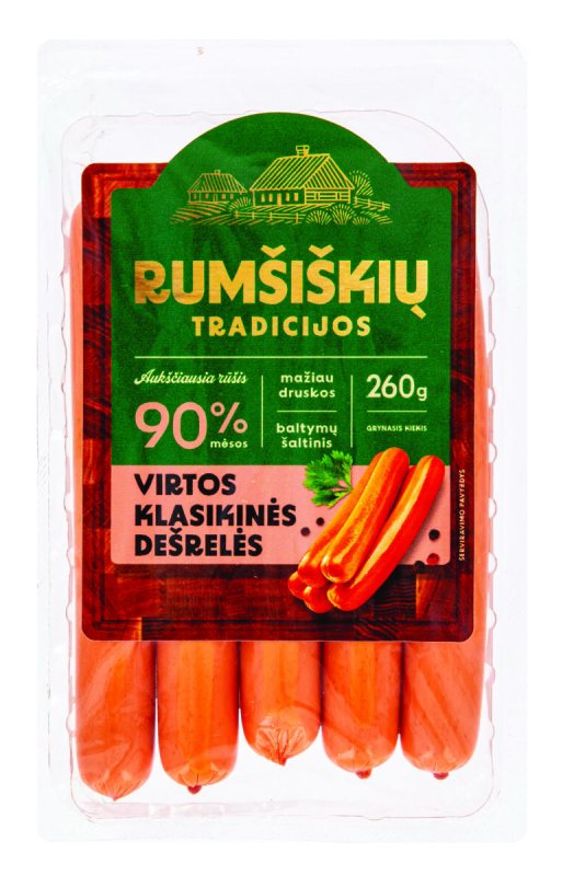Virtos dešrelės klasikinės RUMŠIŠKIŲ TRADICIJOS, 200 g