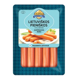 Virtos LIETUVIŠKOS pieniškos dešrelės, a. r., 520 g