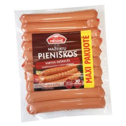 Virtos MAŽEIKIŲ PIENIŠKOS dešrelės, a.r., 600 g