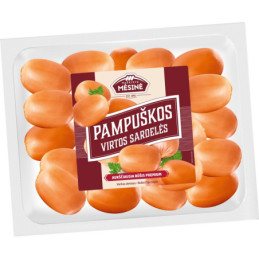 Virtos PAMPUŠKOS sardelės, kg, ~1 kg