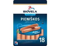 Virtos pieniškos dešrelės BIOVELA, Aukščiausia rūšis, 780 g