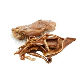 Virtos-rūkytos pjaustytos kiaulių ausys, 1 kg