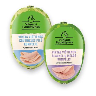 Virt.višt. krūtin. filė arba šlaun.mėsos kumpelis, 280 g