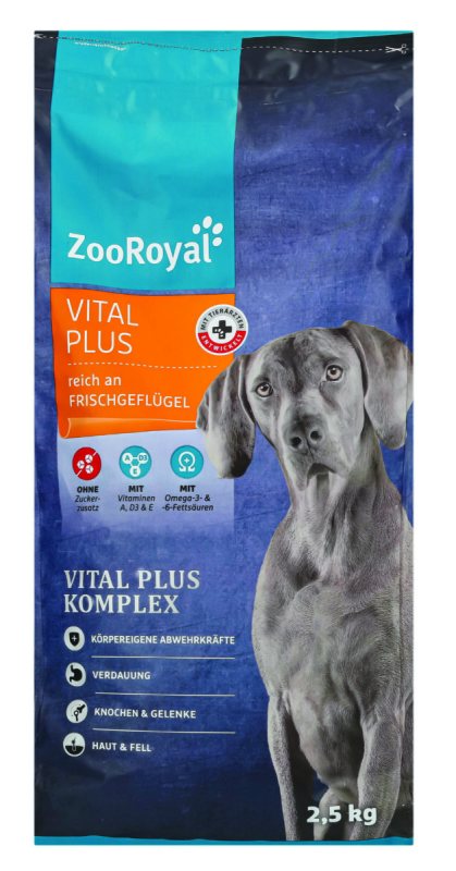 Visavertis suaugusių šunų pašaras ZOOROYAL, 2.5 kg