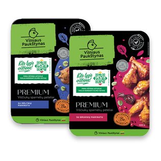 Viščiukų sparn. peteliai PREMIUM (2 rūš.), 500 g
