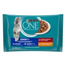 Vis.kačių ėdalas PURINA ONE SENIOR, 4 x 85 g
