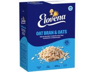 Viso grūdo dribsniai ir avižų sėlenos ELOVENA, 600 g