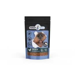 Vištienos ir menkės suktinukai YUMZZYBITES, šunims, 75 g