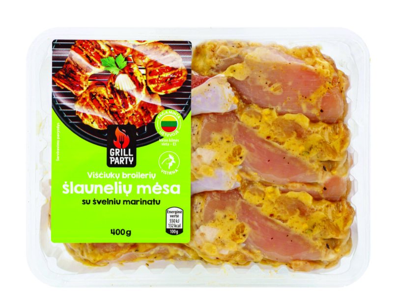 Vištienos šlaunėlių mėsa GRILL PARTY, 400 g