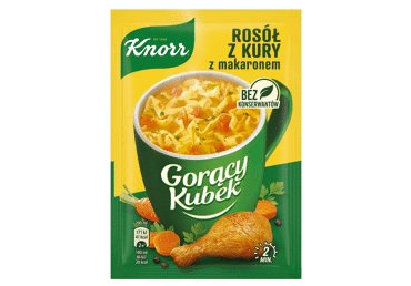 Vištienos sriuba KNORR CUP-A-SOUP su makaronais, 12 g