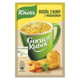 Vištienos sriuba KNORR su makaronais, 12 g