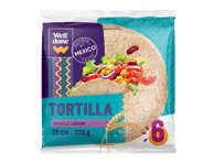 Visų grūdo dalių miltų tortilijos WELL DONE, 370 g