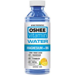 Vitaminizuotas vanduo OSHEE su magniu ir Vit.B6, 555 ml
