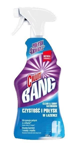 Vonios kambario valiklis CILLIT BANG Clean & Shiny, 750 ml