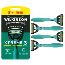 V.vien.skus.WILKINSON EXTRA3 SENS,3+, 1 vnt