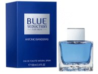 Vyr. tualetinis vanduo ANTONIO BANDERAS BLUE SEDUCTION, 100 ml